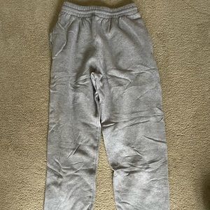 Grey sweatpants